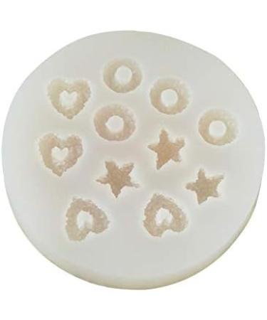 Silicone Cereal Candle Molds - Star Heart Wax Rings Lucky Charms - Pack of 2 - Buy Online on GoSupps.com