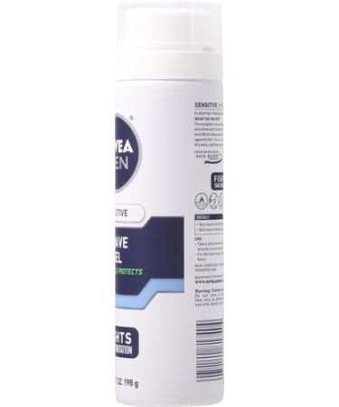 NIVEA MEN Sensitive Shave Gel with Vitamin E & Chamomile - Soothing Shaving Experience - 7 Oz - Buy Online on GoSupps.com