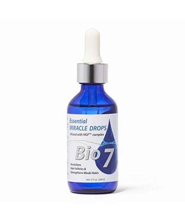 By Natures Bio 7 Essential Miracle Drops For Hair 57595 2oz