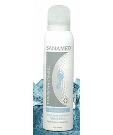 Sanamed Foot Ice Foam Gel "Ice Crystal" 150 ml