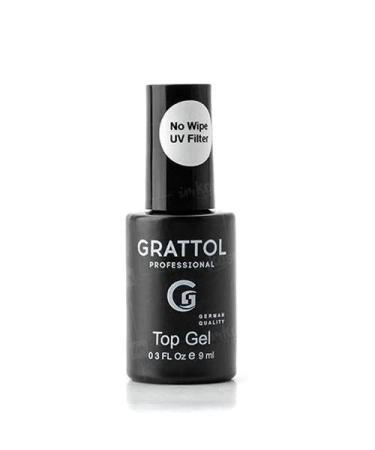 GRATTOL Professional Gel Polish UV LED Opal 02 Varnish Semi Permanent Vernis 9ml Soak Off Nail Art UV Pink Glitter Gel - (Color: no Wipe top)