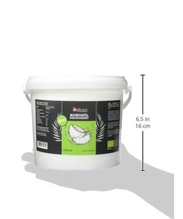 Buy Mituso Organic Coconut Oil - Deodorized & Tasteless 5000ml Premium Quality International Shipping Available - Buy Online on GoSupps.com