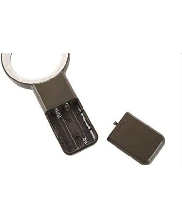 Magnifiers Handheld 10 Times Glass HD Photoelectric Lamp LED Old Man with Extended Mirror Book Reading 20 Times Reading Reading Aids - Buy Online on GoSupps.com