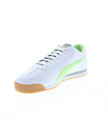 PUMA Mens Roma PPE Lace Up Sneakers Shoes Casual - White 10 White