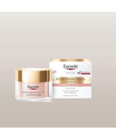 Eucerin Hyaluron Filler+ Elasticity Rose Day Cream SPF 30 50ml - Buy Online on GoSupps.com