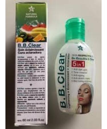 B.B clear lightening oil with fruit acids anti-dark spots clarifying based on AHA 60ml