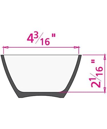SHAVEBOWL Shaving Bowl/Cup - Made in USA (White) - Buy Online on GoSupps.com