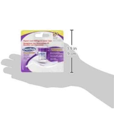 Dentek Temparin Max - Lost Filling & Loose Cap Repair - Instant Pain Relief - 0.04 oz (Pack of 2) - Buy Online on GoSupps.com