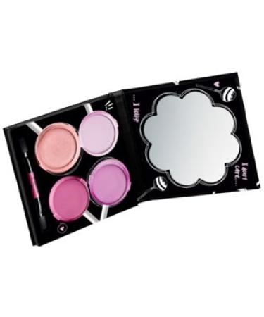 Essence I Want Candy Scented LipGloss Palette with Chupa Chups Cherry Scent No. 01 I Don't Care I Lolly!Contents: 4 lip gloss 1 duo applicator and 1 mirror.Lippe set for bright beautiful lips.