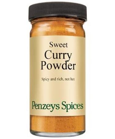 Sweet Curry Powder By Penzeys Spices 2.2 oz 1/2 cup jar (Pack of 1) 2.2 Ounce (Pack of 1)