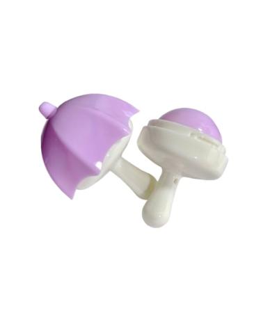 Magic Your Life Sweet Dreams Umbrella-Shaped Lip Balm Glossy Finish Sphere Form Moisturizing Paraben-Free (Purple)