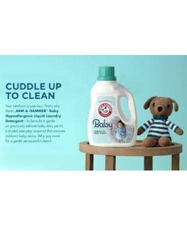 Arm & Hammer Hypoallergenic Baby Laundry Detergent - 35 Loads, 55.1 FL OZ - Buy Online on GoSupps.com