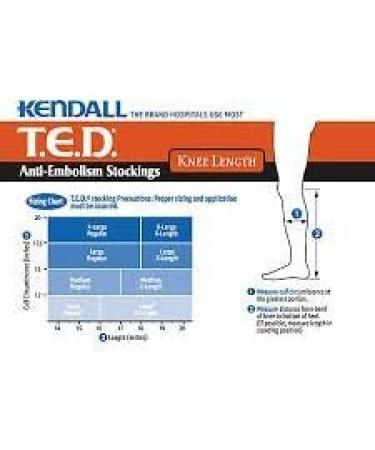 Buy Covidien TED Anti-Thrombosis Knee Length Stockings - Small/Regular Pair | International Shipping Available - Buy Online on GoSupps.com