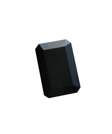 MthH contact lens housing Simple and portable cosmetic contact box Several sets of small and nice double companion box (color: black) black