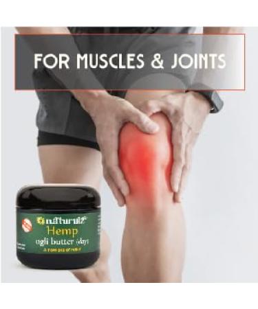 Naturulz Ugli Butter Hemp - 4oz Topical for Active Lifestyle | Plant-Based Formula with Arnica Capsicum Turmeric & Devil's Claw for Muscles & Joints Relief - Buy Online on GoSupps.com