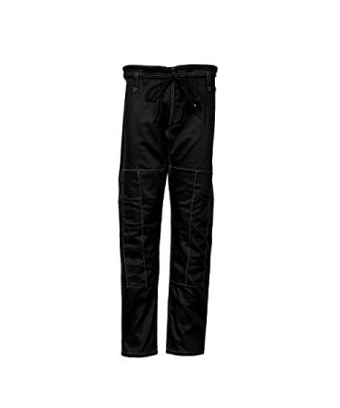 PFG Essential Brazilian Jiu Jitsu BJJ Kimono Pants - Light Weight Kids Adults Unisex Black A-2
