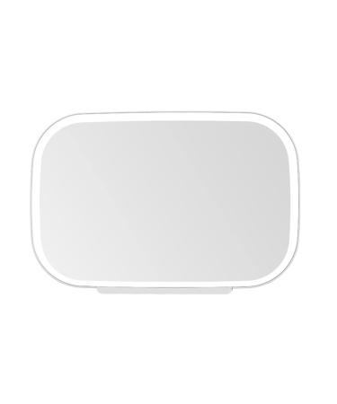 BESPORTBLE Vanity Mirror Visor Led Cosmetic Mirror Car Visor Cosmetic Mirror Luces Led Car Mirror Visor Light up Mirror Led Mirror Car Sun Visor for Car Leds Makeup Mirror White Automatic Abs White 20.1X16cm