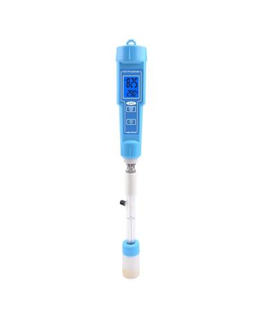 ATC 0.00-14.00 Ph Meter for Tapered Loose Soil Hydroponics Cheese Lab Drinking Water with Replaceable Probe