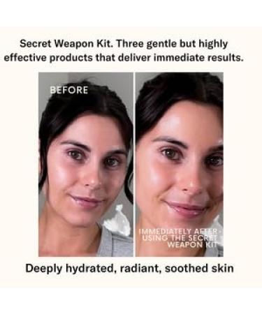 Day+West Secret Weapon Kit | Skincare Gift Set for Sensitive Skin | Hydrating Mist Face & Neck Cream Facial Oil with Organic Ingredients - Buy Online on GoSupps.com