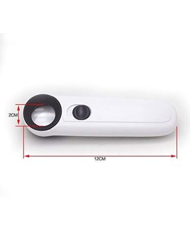 Lightweight Magnifying Glass Dual Led Light 40X High-Definition Handheld Magnifying Glass for Reading Watch Repair Identification Lofty Ambition - Buy Online on GoSupps.com