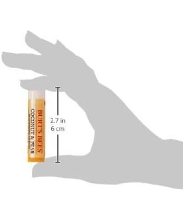 Buy Burt's Bees Coconut & Pear Lip Balm - Nourishing 0.15 oz (4.25g) | International Shipping Available - Buy Online on GoSupps.com