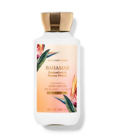 Bath and Body Works Bahamas Passionfruit and Banana Flower (8fl oz./ 236 ml) Super Smooth Body Lotion