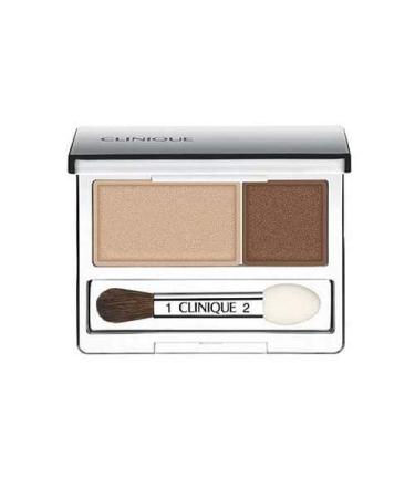 Clinique Crease & Fade Resistant Eye Shadow Duo 0.07 Oz - Like Mink - Buy Online on GoSupps.com