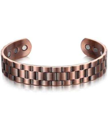 Magnetic Copper Prostate Band Prostate Wristband Magnetic Copper Prostate Bracelet Improves Blood Circulation Black - Buy Online on GoSupps.com