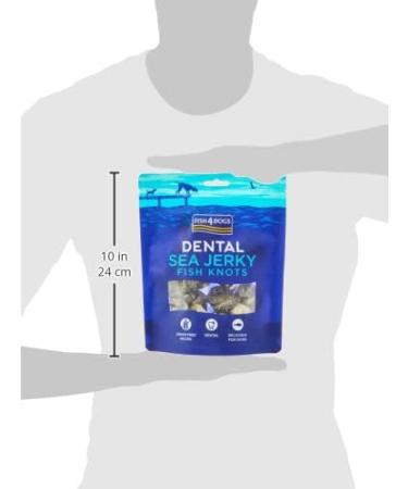 Fish4Dogs Dental Sea Jerky Knots Fish 0.1 kg - Buy Online on GoSupps.com
