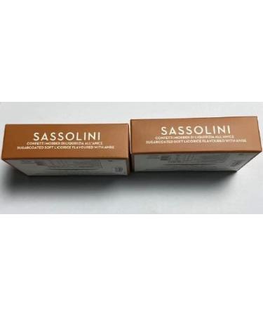 Amarelli - Sassolini - Sugar Coated liquorice Flavoured with Anise - 2x100 gr - Buy Online on GoSupps.com
