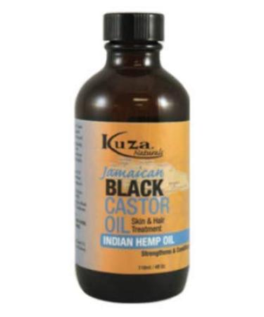 Kuza Naturals Jamaican Black Castor Oil Indian Hemp Oil 4oz