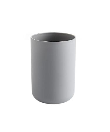 Mouthwash brushes cups without handle plastic drinking cup simple style household plastic toothbrush cups for bathroom toothbrush holder cup gray