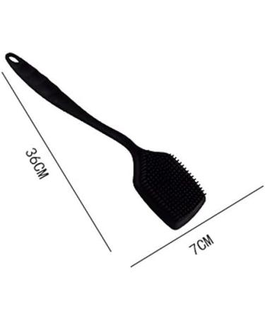 Bumdenuu Silicone Dishwasher Brush with Long Handle (Red) - Buy Online on GoSupps.com