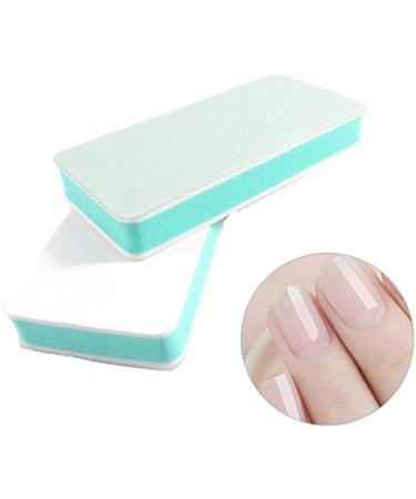 Brensty 20 Pieces Series 2 Ways Nail Art File Buffer Buffer Buffer Block Smooth Manicure Tips Tools - Buy Online on GoSupps.com