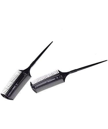BbteK Combing Brush for Men and Women Hair Combs 1 Pack Professional Double-sided Combs for Hair Stylist Dry Hair Brush Hair Comb Hair Styling Household Goods Barber Comb Comb for Curly Hair (Color : B2pc - Buy Online on GoSupps.com