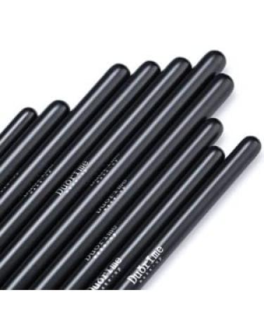 Duorime Silky 10Pcs Eyeshadow Makeup Brush Set - Essential Kit for Blending Eyeshadow, Eyeliner, Crease, and Eyebrow | Cosmetics Tool - Buy Online on GoSupps.com