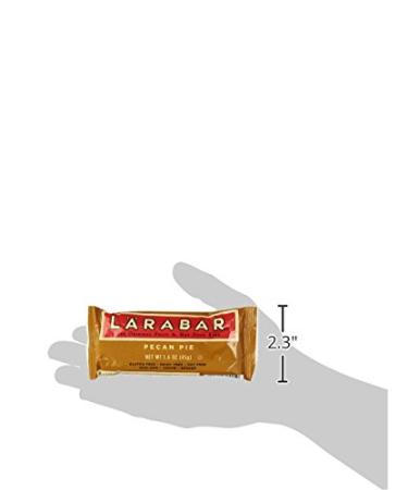 Larabar Pecan Pie 1.6 oz Bars - Gluten Free Vegan Fruit & Nut Bar 16 ct - Buy Online on GoSupps.com