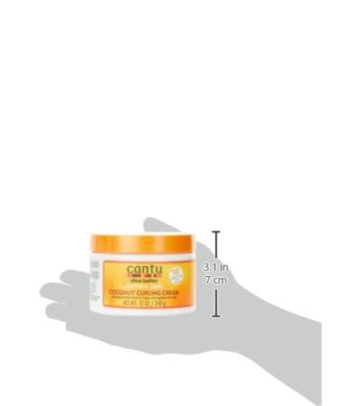 Cantu Shea Butter Coconut Curling Cream - 340g (Pack of 2) | Best for Curly Hair & International Shipping - Buy Online on GoSupps.com
