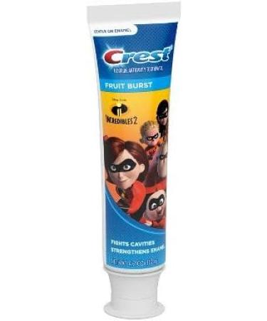 Crest Toothpaste 4.2 oz Kids Incredibles 2 Fruit Burst | Buy Internationally Online - Buy Online on GoSupps.com