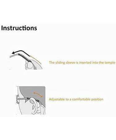 Montura de Gafas de Silicona Antideante - El stica y C moda | 5 Pares Transparentes para Sol y Lectura | Env o Internacional - Buy Online on GoSupps.com