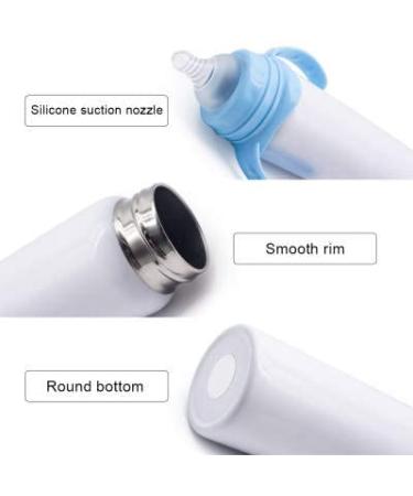 Panda 8oz Stainless Steel Baby Bottle | Lightweight & Plastic-Free | Easy to Wash | BPA-Free (Pink) - Buy Online on GoSupps.com