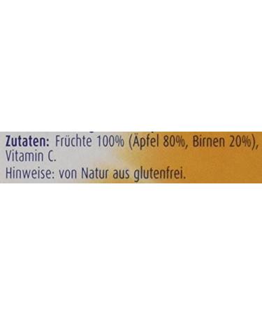 Bebivita Pear and Apple Puree - Pack of 6 (6 x 4 x 100g) - Imported Baby Food for International Shipping - Buy Online on GoSupps.com