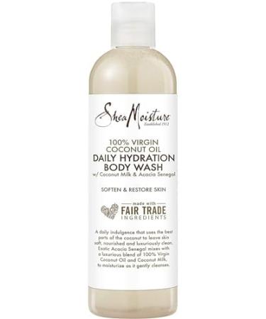 Buy SheaMoisture Virgin Coconut Oil Body Wash - 19.8 FL Oz | Hydrating & Nourishing | International Shipping Available - Buy Online on GoSupps.com