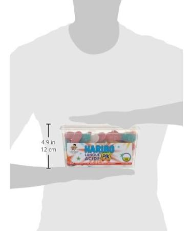 Haribo Jelly Candy Sour Tongue Pik x 105 Pieces - 1.05 kg - Buy Online on GoSupps.com