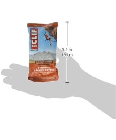 CLIF BAR - Energy Bars - Crunchy Peanut Butter - (68 Gram Protein Bars 12 Count) Packaging May Vary - Buy Online on GoSupps.com