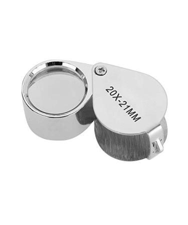 Portable Magnifying Glass - 20x/30x Jewelry Magnifier for Reading & Detailed Inspection | Foldable Pocket Size - Buy Online on GoSupps.com