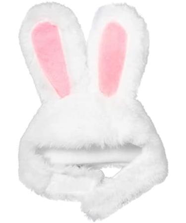 DIYDEC Cute Costume Bunny Rabbit Hat with Ears for Cats & Small Dogs Party Costume Easter Pet Accessory Headwear - Buy Online on GoSupps.com