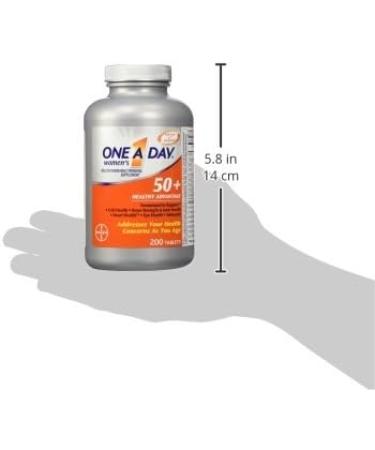 One A Day Women's 50+ Healthy Advantage - 200 Tablets - Buy Online on GoSupps.com