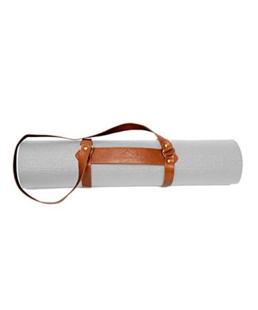 Open Road Goods Vegan Leather Yoga Mat Carrier Sling/Adjustable Blanket Strap/Faux Leather Bedroll Straps - Buy Online on GoSupps.com