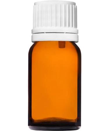 Handsunity 10ml Amber Glass Dripper Insertion Bottle - 12 Pack with White Caps | Ideal for Pharmacists & Aids | International Shipping - Buy Online on GoSupps.com